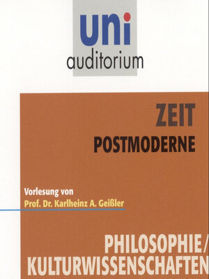 cover image of Zeit--Postmoderne